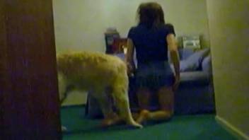 Filthy animal sex romp involving my spouse captured on secret camera