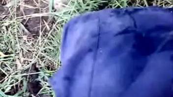 A guy's tasty penis is licked from a first-person view by a seductive creature