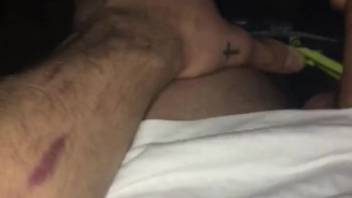 First-person perspective blowjob encounter with an extremely obedient creature