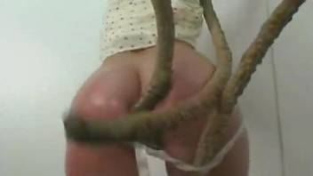 Tentacle fucking featured in a hentai-style porn vid