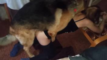Stimulating clip featuring doggy style intercourse with a promiscuous woman