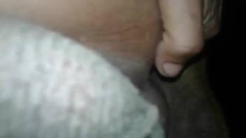 Guy's narrow asshole is wrecked by a well-endowed canine