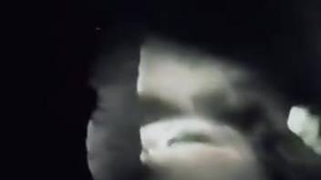 Traditional bestiality live on webcam featuring a retro adult film actress