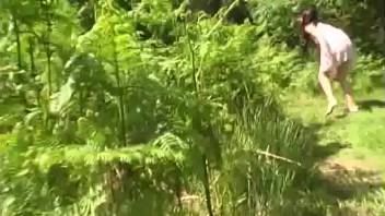 Outdoor erotic adventures in homemade bestiality videos