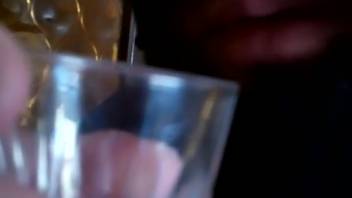Guy inserts penis into ant-filled container seeking heightened sensation