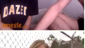 Omegle duo viewing animal sex videos and becoming aroused